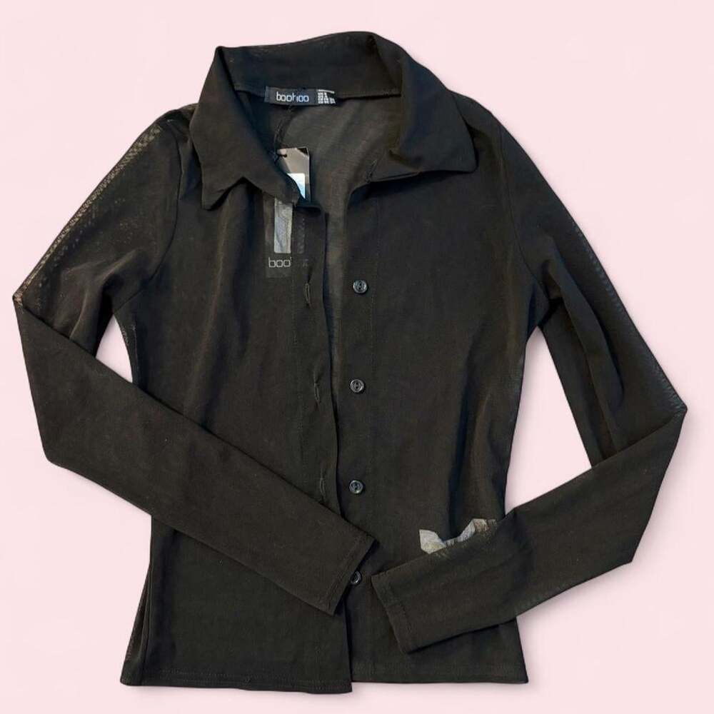 Boohoo Women's Black Shirt